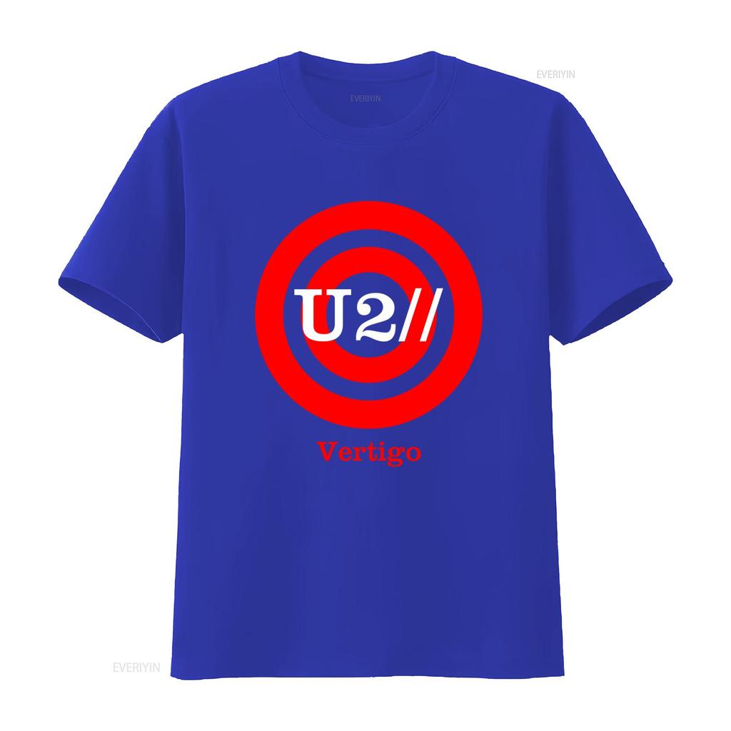 2005 Vintage U2 Vertigo Tour Nero Musica Rock Band Stampa Maglietta Taglia Xl vintage Lavata grafica uomo Unisex