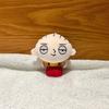 10Cm Cute Family Guy Stewie·Griffin Printed Cotton Doll Plush Toy - Keychain & Bag Charm Trendy Toys Holiday Gifts Collectible