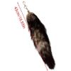 Llavero Colgante Cola de Zorro de Peluche Llavero de Cola de Animal Encanto Cadenas para Llaves de Coche Decoración de Bolso