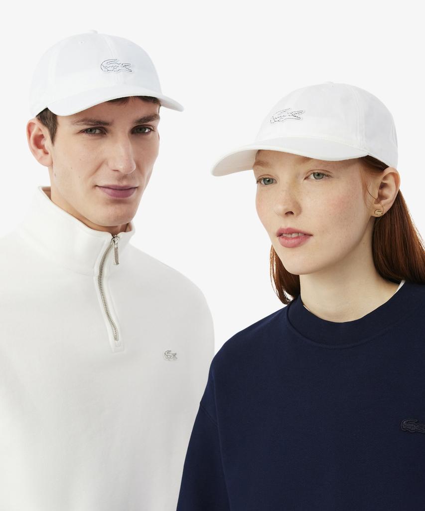 Boné de Bola Lacoste Unissex Tom Sobre Tom Crocodilo Grande Rk1910-56G 001