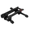 Bicycle Foldable Wheel Stand Holder Mountain Bike Floor Parking Rack Repair SupportBlack