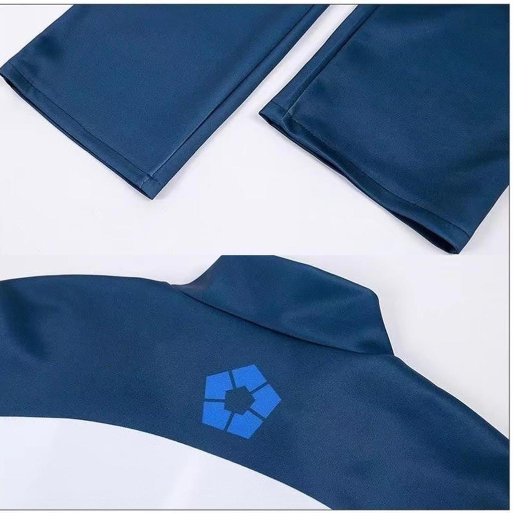 Blue Rock Cosplay Halloween Weihnachten Anime Festival Schulfest Kulturfest Reisekostüm Uniform, Trainingsanzug, Kostüm, Kostüm, Kostüm,