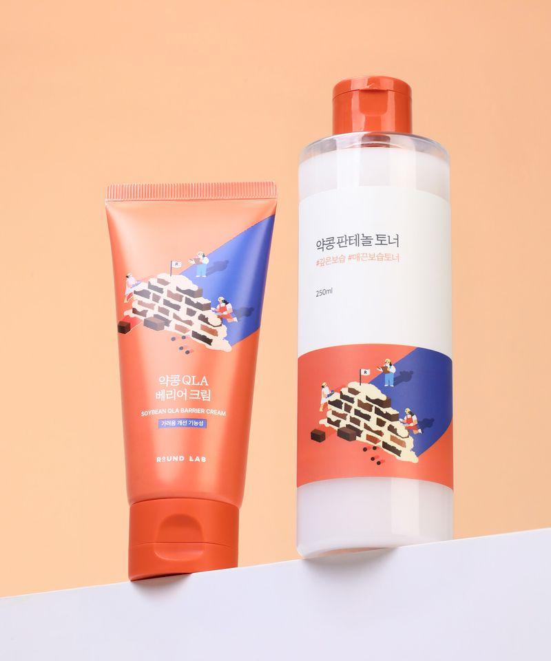 Black Soybean Panthenol Toner 250ml + QLA Barrier Cream 80ml