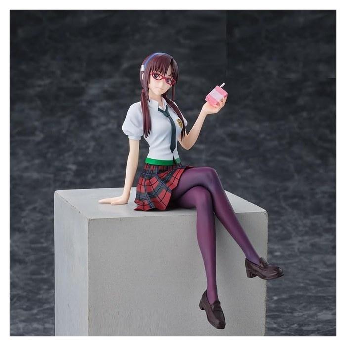 Evangelion New Theatrical Edition Chokonose Premium Figure  Makoto Mari Illustrious  Multicolor Approx. 14cm