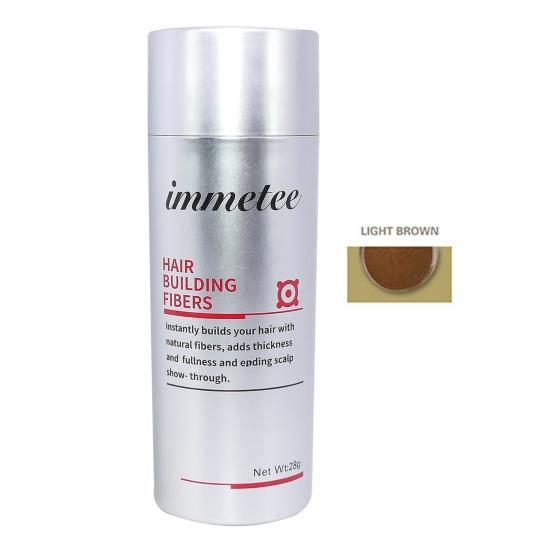 28G Hair Fiber Powder Instantly Conceals Hair Loss Bald Spot Root Cover Up Disposable Natural Herb Plant Hairline Gap Filler Women Men Thinning
