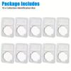 1/10Pcs Commemorative Coin Slab Holder Coin Display Storage Box Case Protector Square Transparent Coin Storage Coin Collect Card