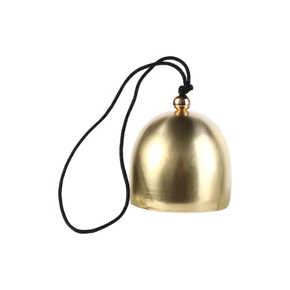 Mini Metal Brass Bells Loud Clear Sound Christmas Door Bell Anti Lost Thickened Wind Chime Festive