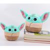 Adorabile Peluche Bambino Yoda Cuscino Con Tessuto di Cristallo Super Morbido Per Bambini Fan