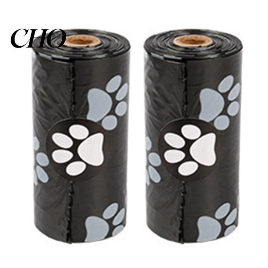 Stylish Biodegradable Pet Bags 30Pcs Waste Dog Poop Tear-off Cute Scented Leak-proof for Odor Control Disposal F