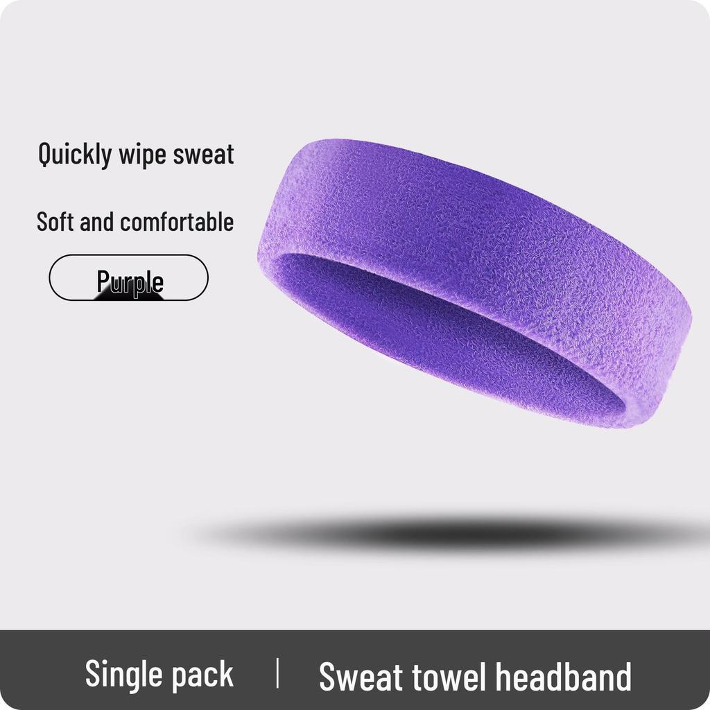 Unisex Sport Svettabsorberande Andningsbart Löparpannband och Fitness Hårband