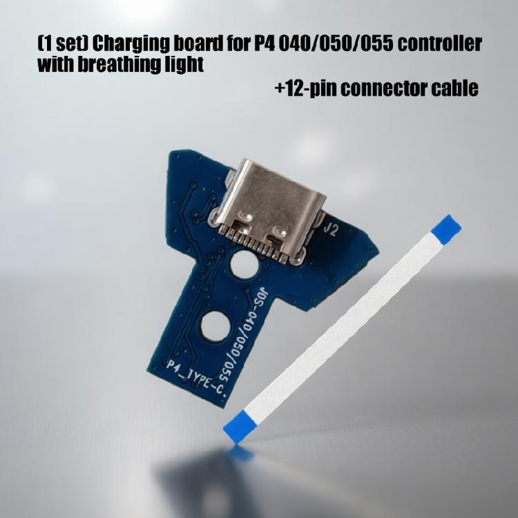 Type C Charging Port Circuit Board Controller Charging Socket LED Module Repair Part for JDS 040 050 055