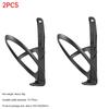 1/2PCS Bike Water Bottle Holder Carbon Fiber Nylon Bicycle Bottle Cage Lightweight with Screws Road Bike Mountain Bike Accessori
