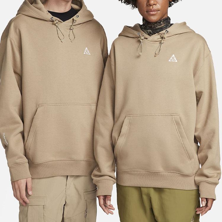 Nike ACG Therma-FIT Khaki Fleece Pullover Hoodie DZ3393-247