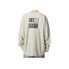 Timberland Letter Print Pattern Crew Neck Pullover Long Sleeve T-Shirt Men Tops Gray A5VJS-CY2