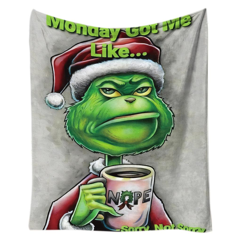 100*130cm Greentown Flannel Blanket