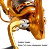 Fishing Reel Spinning Reel 13+1BB 5.5:1 Bass Fishing Reel Left Right Hand Light Weight Fishing Reel