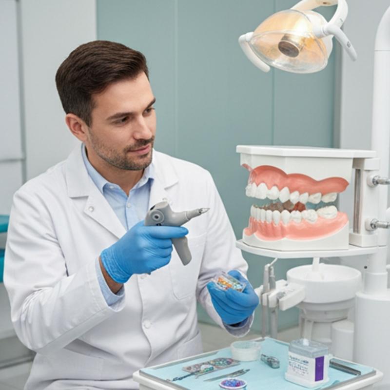 2Pcs Orthodontic Ligature Tools with ABS Materials for Safe Dental Correction and Ergonomic Grips