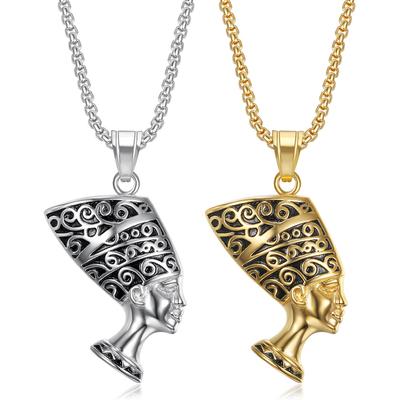 Vintage Accessories Egyptian Queen Pharaoh Isis Horus Pendant Necklace Party Jewelry Accessories