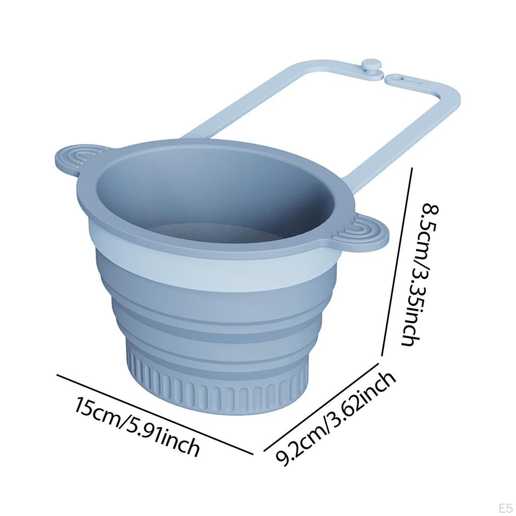 Food Waste Catcher ,Hanging Sink Strainer Colander, Home Quick Draining Kitchen Drain Basket