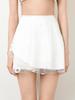 Loe Scarlett White Tulle Lace Skirt