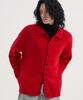 Trip Le Sens [100% Wool] Pure Light Collar Cardigan_Red