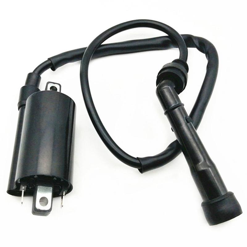 2Pcs Motorcycle Ignition Coil Ignition System Unit For Yamaha V Star 650 1999 -2014 GN250 ATV 300CC-A38G