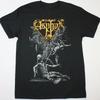Camiseta Clásica Negra Unisex S5XL KY144 de la Banda ASPHYX DEATH ACROSS THE WEST