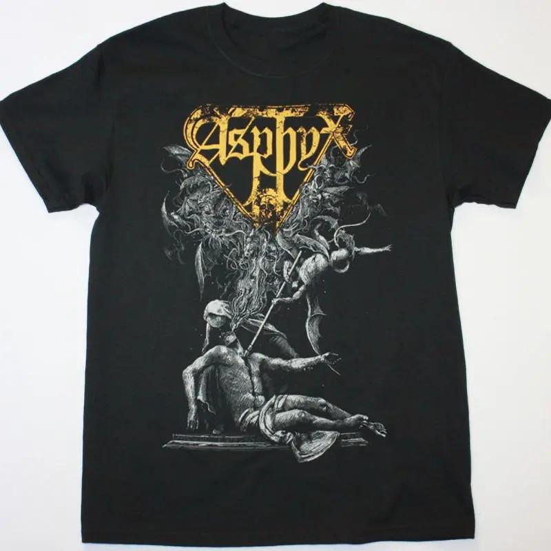

ASPHYX Band DEATH ACROSS THE WEST Shirt Classic Black Unisex S5XL KY144 Unisex T-Shirt L