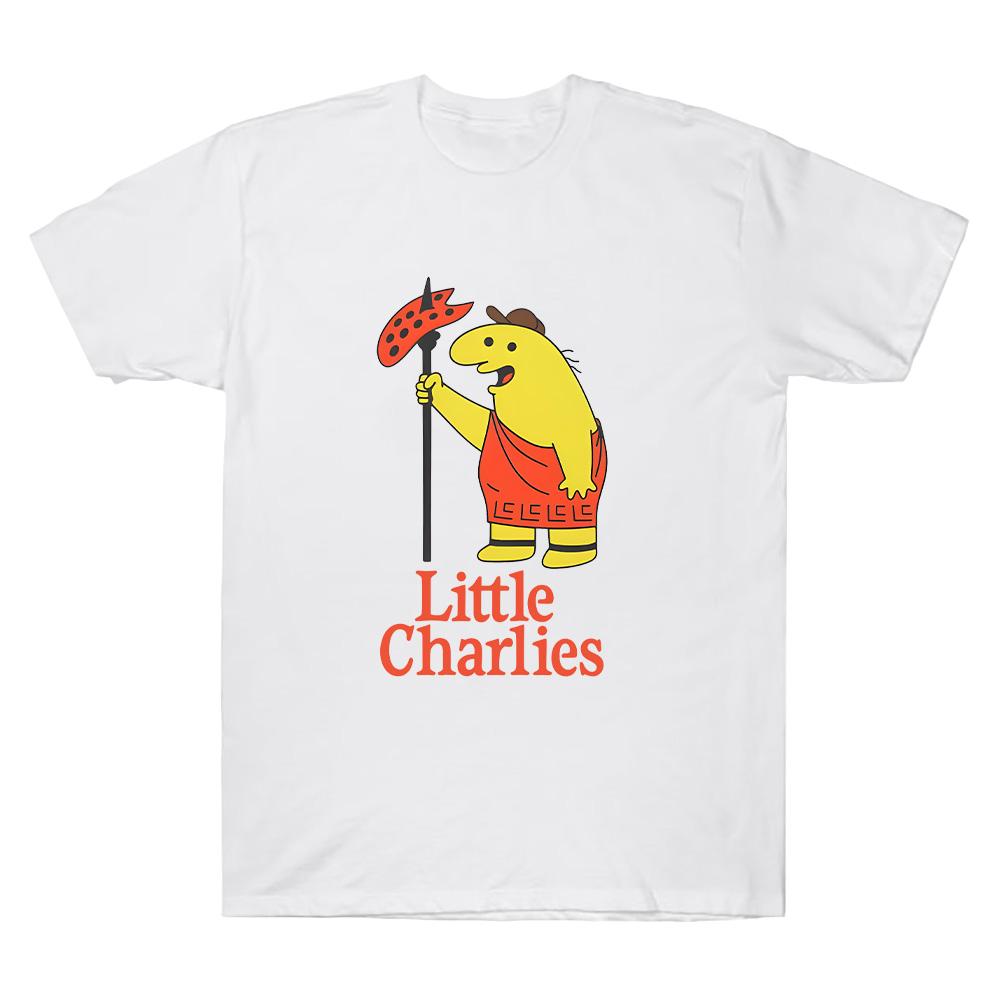 Charlies Funny Meme Tshirt Smiling Friend Merch Tshirt Womens Mens Cotton Clothes Casual Tshirt Cartoon Printed Top M