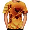 Men's T 3D T-shirt, song, T-shirt, fashionable men, summer, summer IOG popular short sleeved shirt, T-shirt, men's TS T-shirt design