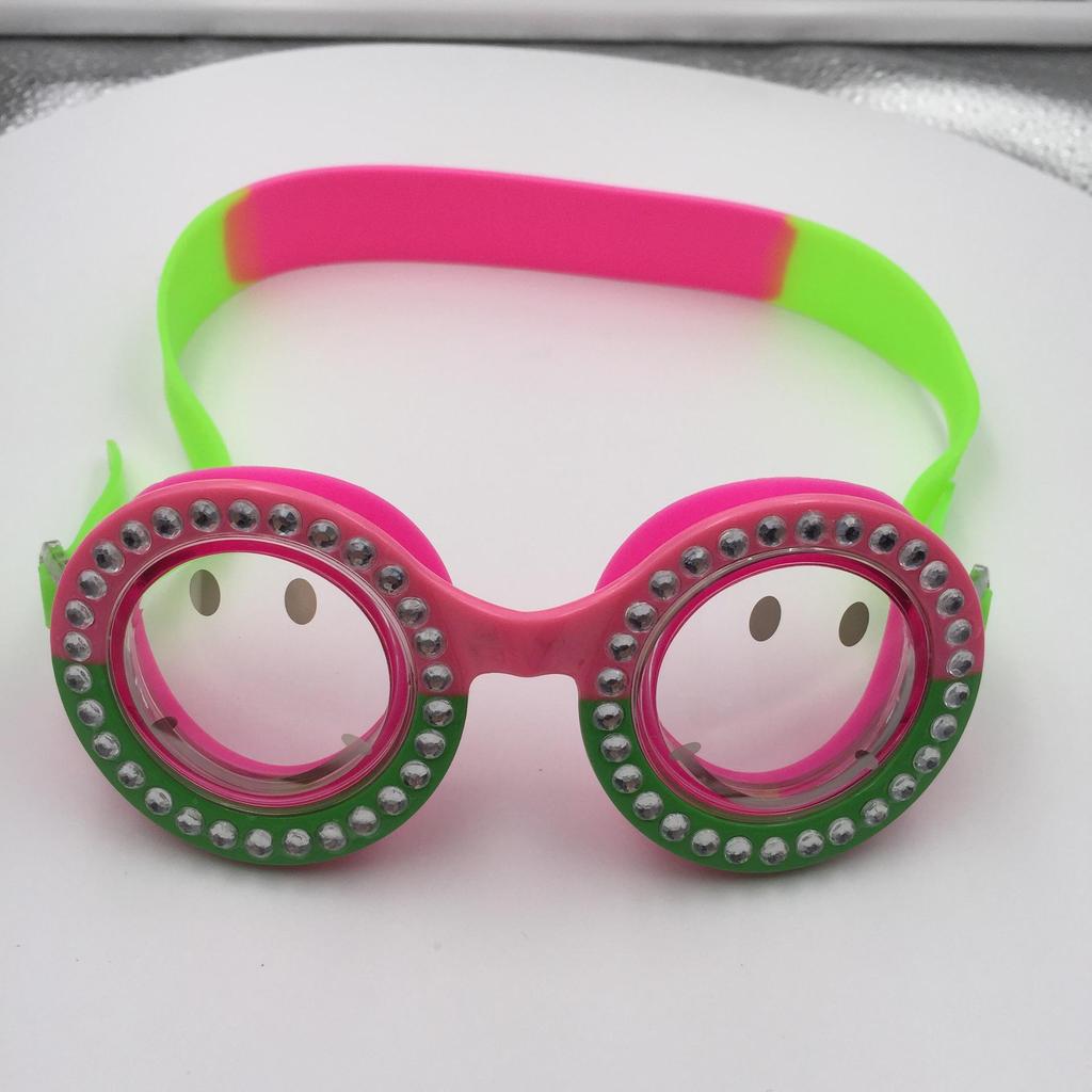 Wodoodporne okulary pływackie dla dzieci z kreskówkowym wzorem, maska do nurkowania zapobiegająca parowaniu dla chłopców i dziewcząt, możliwość personalizacji logo