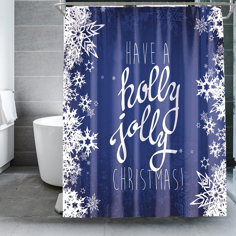 

Занавеска-перегородка для туалета, современное искусство, водонепроницаемая занавеска для душа, устойчивая к плесени, простая занавеска для туалета