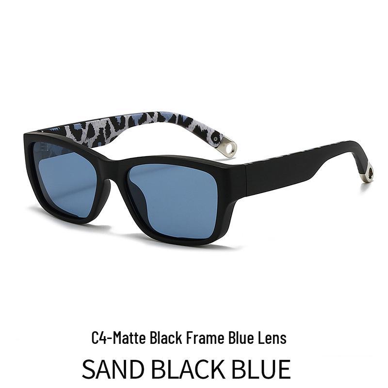 Trendy European & American Square Frame Retro Sunglasses for Women - UV Protection, Stylish for Driving