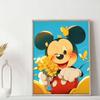 DIY Diamond Painting Mickey Mouse Cross Stitch Kit Mosaic Art Diamond Painting Full Circle Diamond Home Decoration