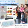 W10515057 Refrigerator LED Light Compatible with Whirlpool WRS325FDAM04 Light, WPW10515057 Light for Kenmore, Maytag Freezer, Replaces WPW10515057