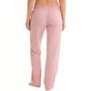 Womens Pajama Pants Sleepwear Casual Drawstring Elastic Waist Pants Comfy Straight Yoga Loose Trousers