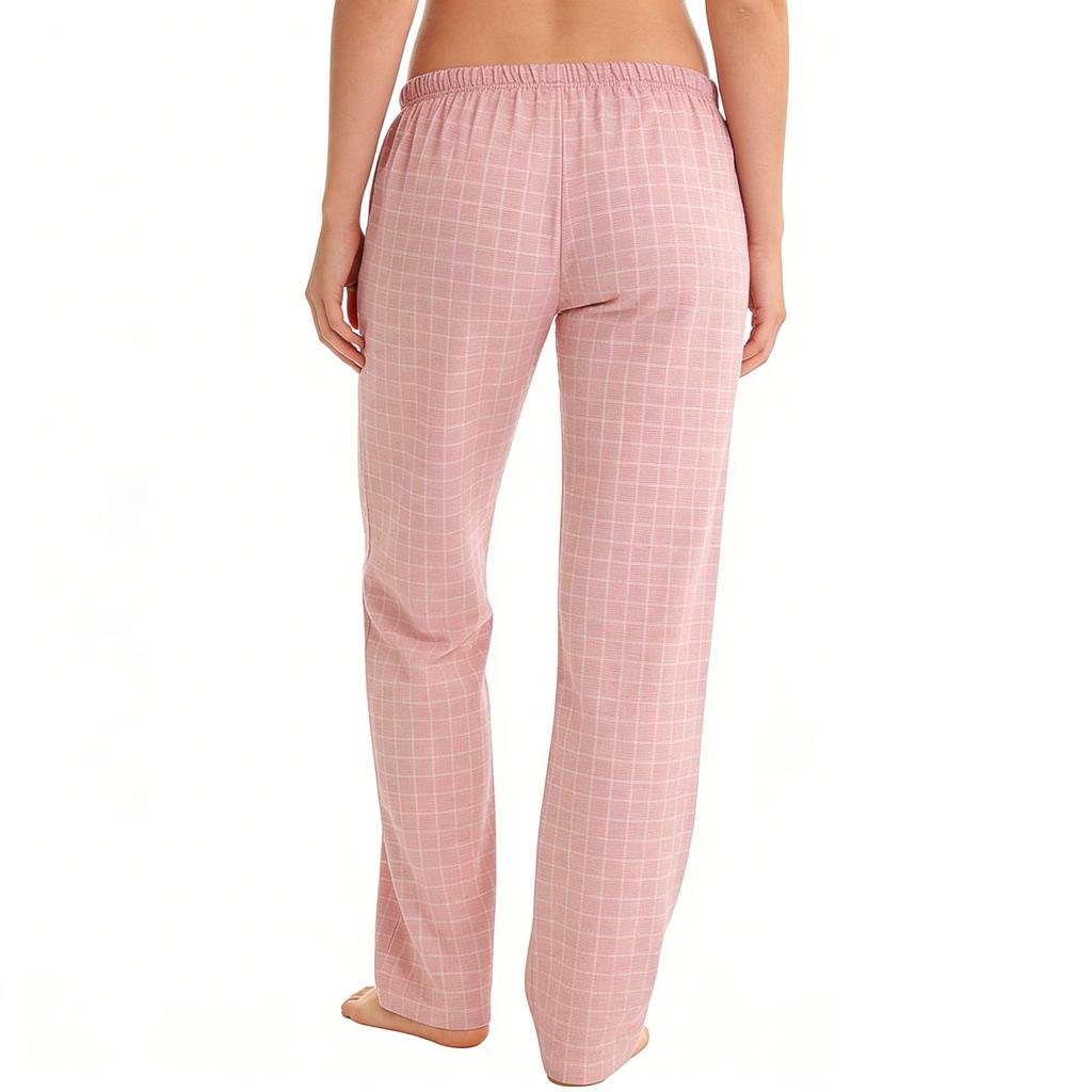 Womens Pajama Pants Sleepwear Casual Drawstring Elastic Waist Pants Comfy Straight Yoga Loose Trousers