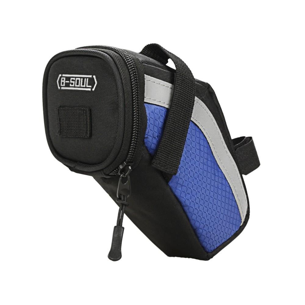 Reflective Bike Saddle Bag Ultralight Waterproof Cycling Seat Bag Quick Release Durable MTB Rear Pouch Cycling Accessories