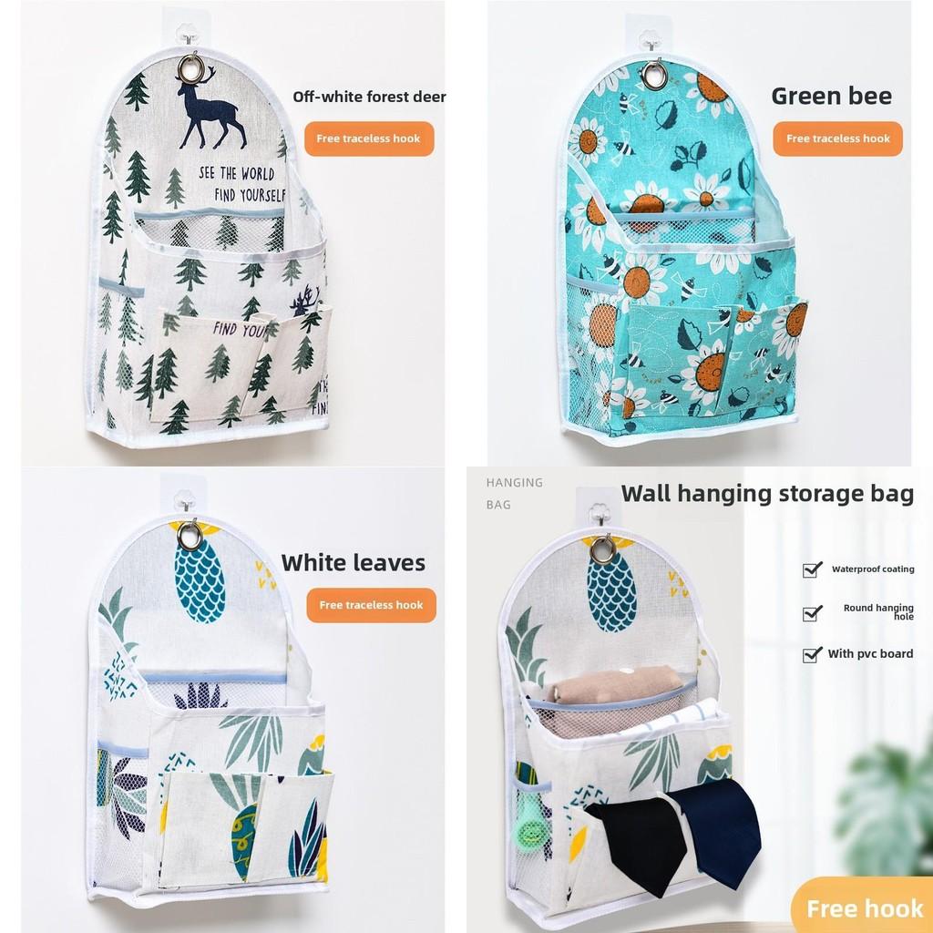 Multifunctional Organizer Hanging Bag With Pvc Board For Home Use Bags Pouch