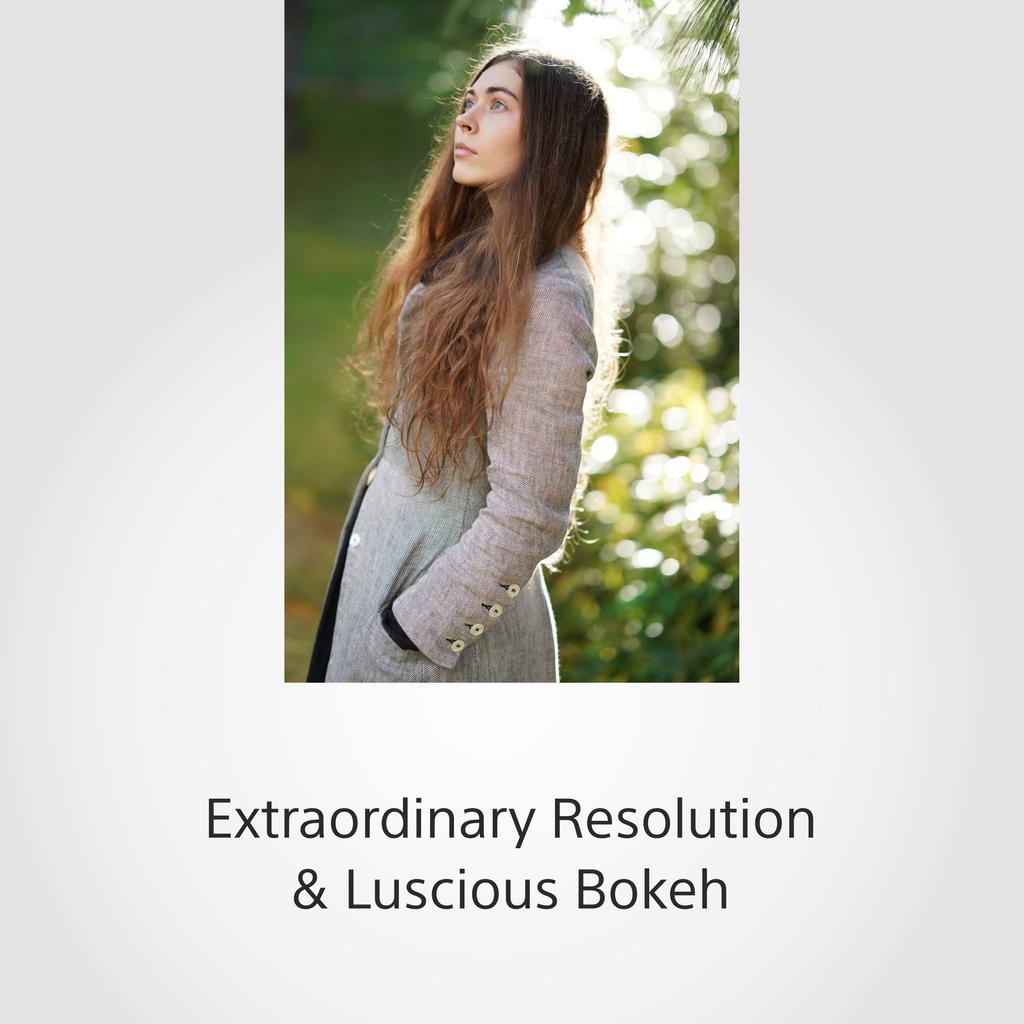 Sony FE 85mm GM Full Prime Lens Black F/1.4 Frame, Midrange, (SEL85F14GM)