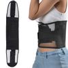 Breathable Adjustable Waistband Sports Fitness Waist Abdomen Support Correction Fixing BeltL Black