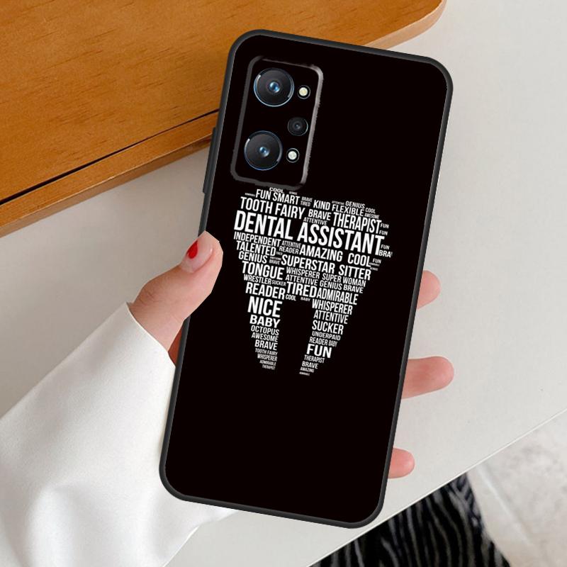 

Стоматологические определения Зуб Для Realme C53 C51 C55 C67 C30 C31 C33 C35 C21Y C25s GT5 9 10 11 12 Pro Plus GT Neo 6 Чехол Realme 11 Pro