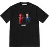 Zomer Tide Merk Phantom Letter Bedrukking T-shirt Joint Avatar Groot Letter Patroon Korte Mouw Los Heren Dames Puur Katoen