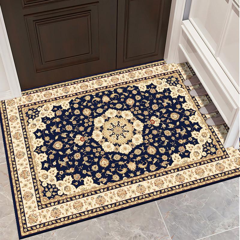 Vintage Living Room Carpet Ethnic Style Bedroom Bedside Carpet Hotel Homestay Fully Carpeted