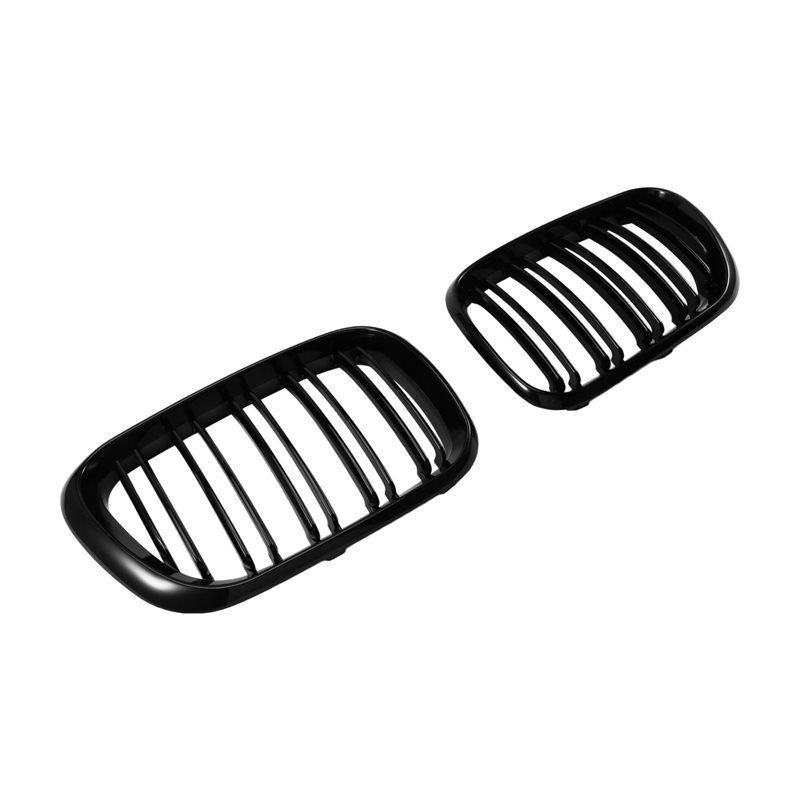 Front Hood Grille Mesh Grille Kidney Grille For BMW X5 E53 1999-2003 Car Replacement Parts