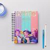 Demon Hunters Notebook Cartoon Girl  Journal Notepad for Students Stationery  School Notebook Gift for Fans