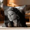 Popular AAaliyahied Cushion Cover Soft Washable Pillow Case Multi-Scene for Couch Bed Travel Office Use
