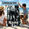 Custom Name Personalized Final Fantasy Print Beach Towel, for Trip Camping Beach Party Home Decor, Birthday Gift for Family & Friends