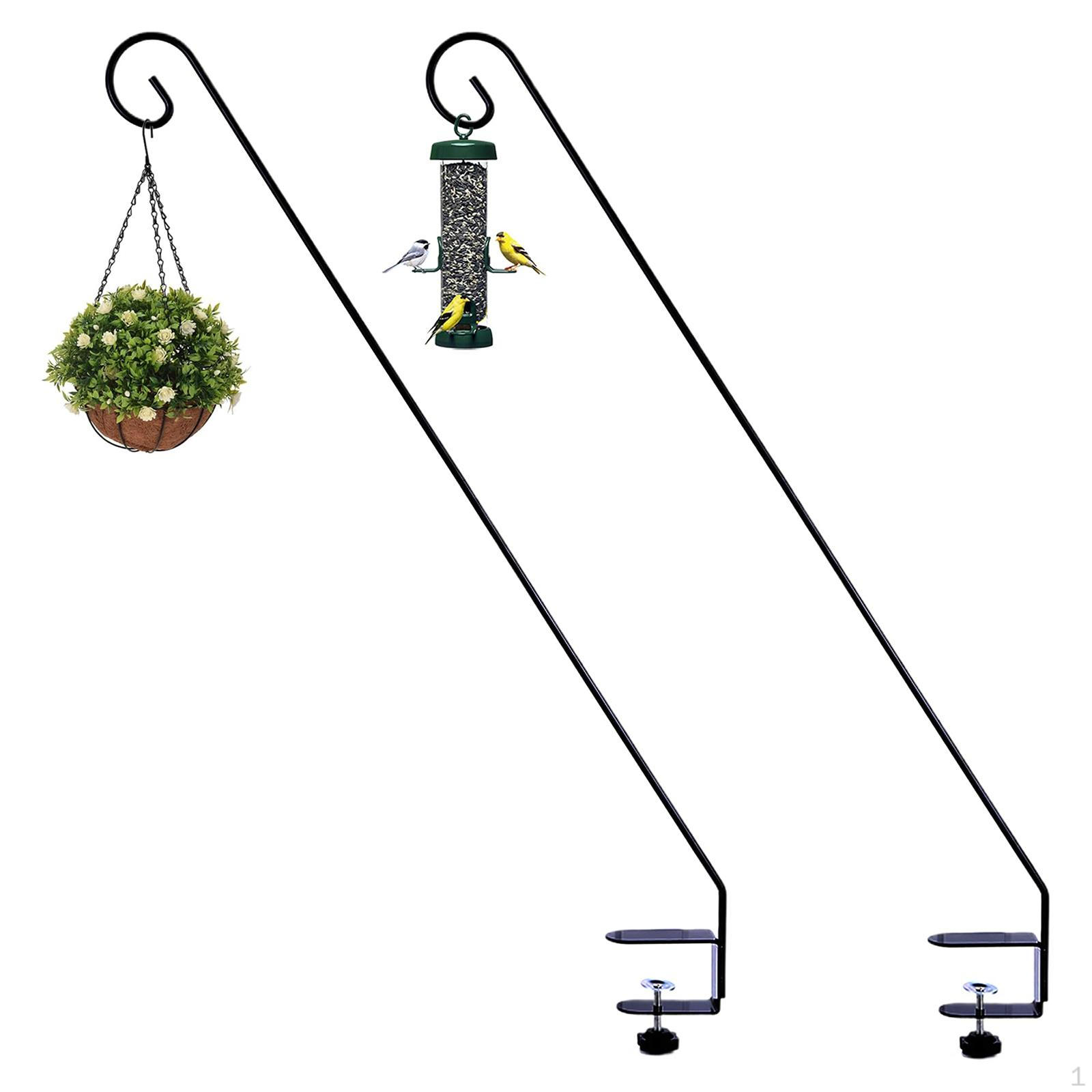 

Кормушка для птиц на палубе, стойка, прочная, регулируемая, многоцелевая, для поддержки дворов 2 hooks