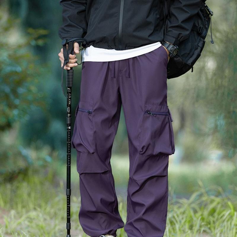 New Spring and Autumn Casual Pants Pants Men's Outdoor Overalls Waterproof Pants Men's New Handsome Straight.